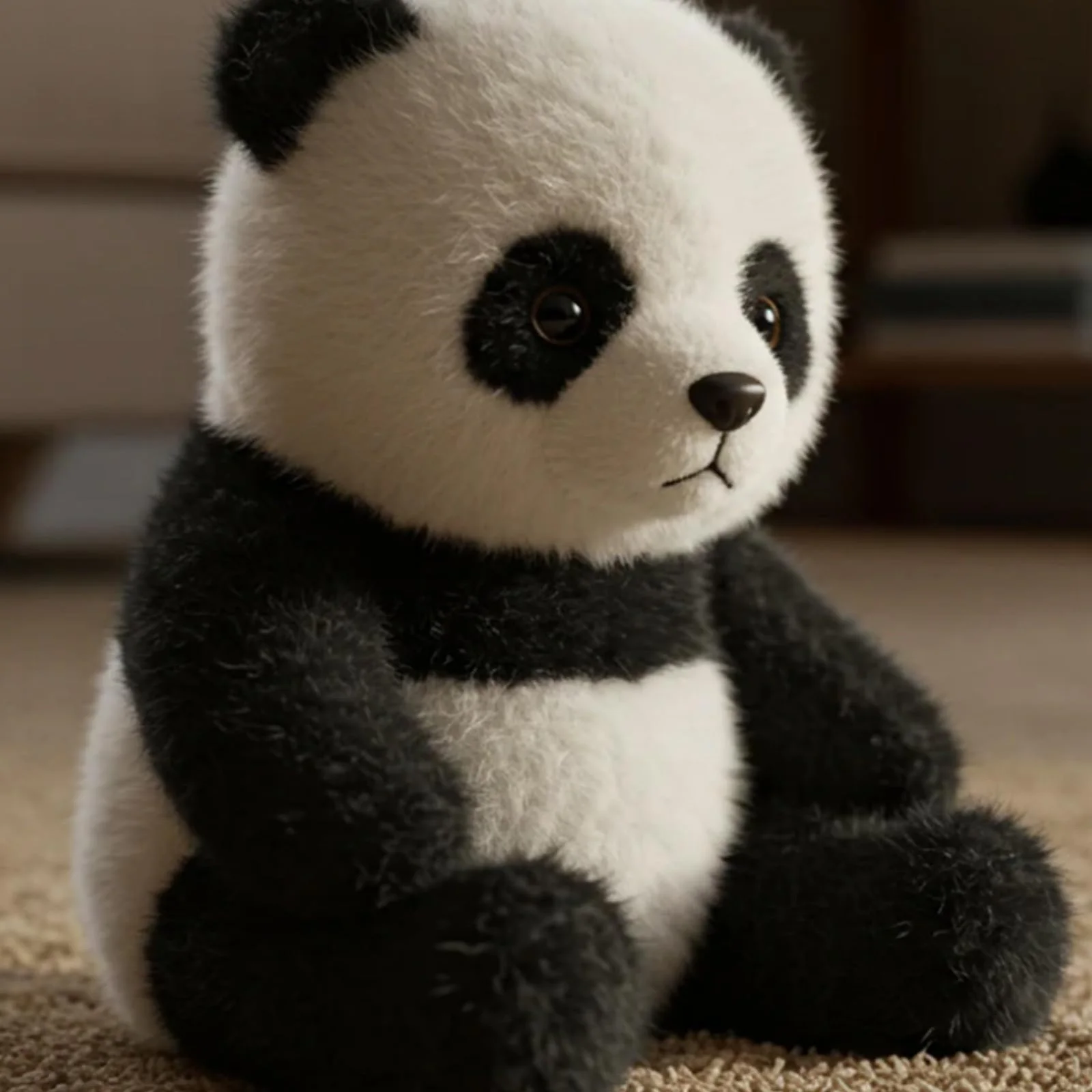 Innerspring h o pandy emocional sob demanda panda realista h para suporte emocional pandy ai h brindle dog 2025 moda nova