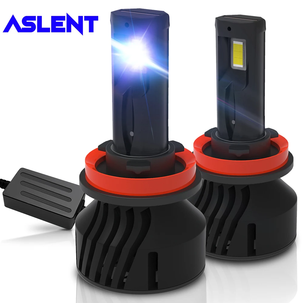 

ASLENT H7 H4 H11 LED Light Bulbs 12V H8 HB4 9006 HB3 9005 9012 Car LED Headlight Fog Light 6500K 50W Auto Headlamp A1