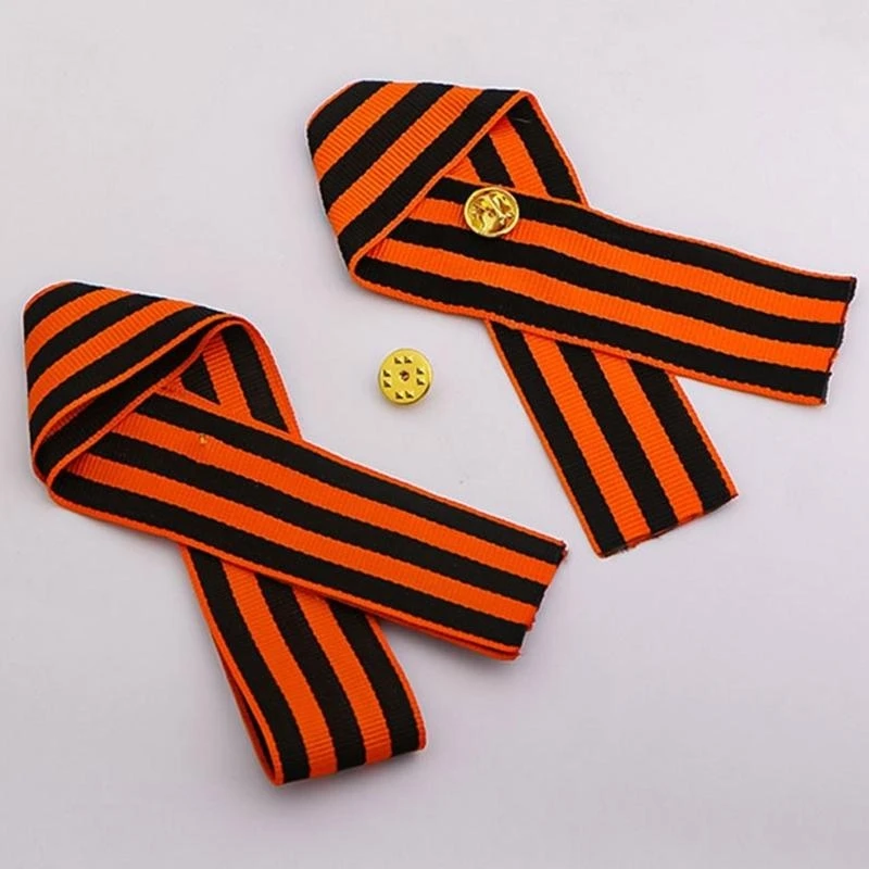 Historical StGeorge Ribbon Medals Brooch for Theme Parties and Exhibits