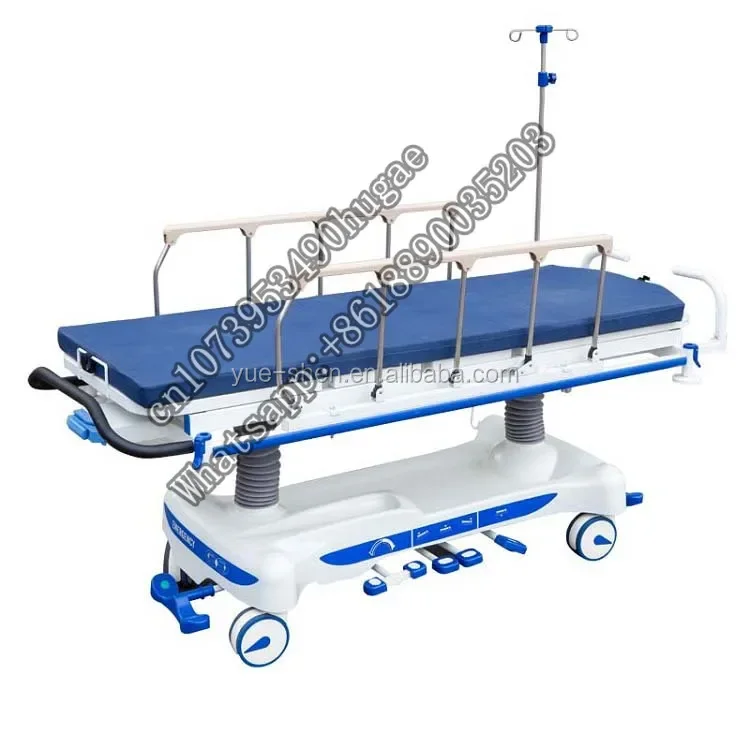 

Top class hospital emergency transfer stretcher hydraulic stretcher bed transportation bed YSHB-KX883