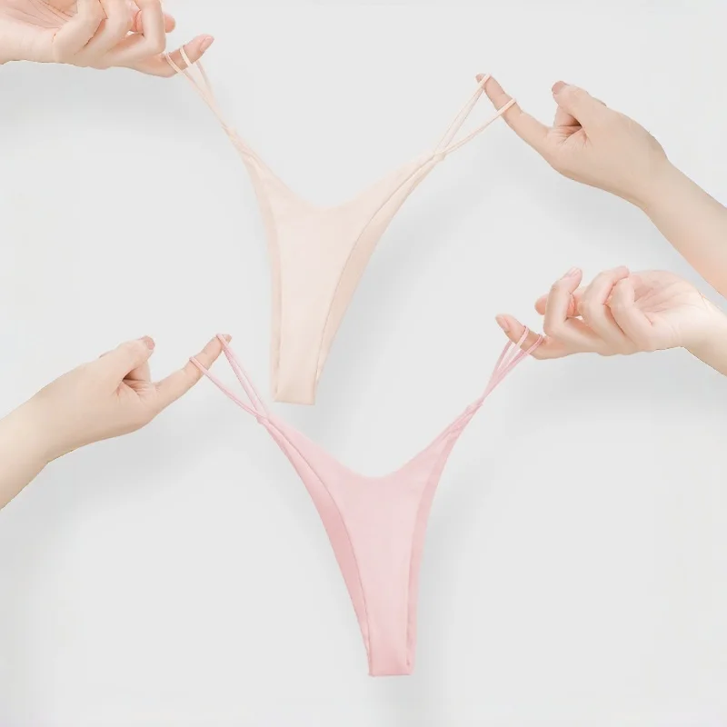 Cotton G String Thong Women Panties Sexy Briefs T-back Underwear Low Waist Seamless Femlae Lingerie Size S-XL