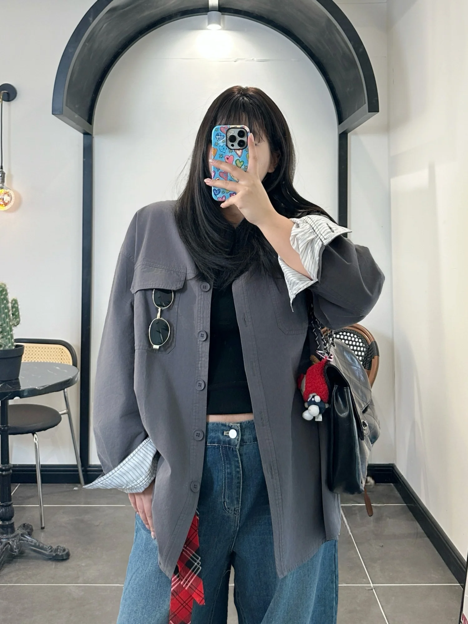 

Casual Oversized Commute Jacket Thick Sister Large Size Women's Fashion Spring New Style Slimming Versatile Super Beautiful