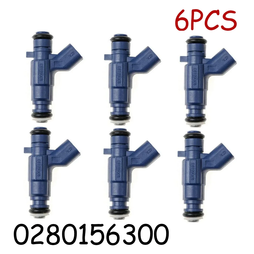 6 قطعة 0280156300 حاقن الوقود لشروليه ماليبو الاعتدال كاديلاك CTS SRX بونتياك G8 3.6L