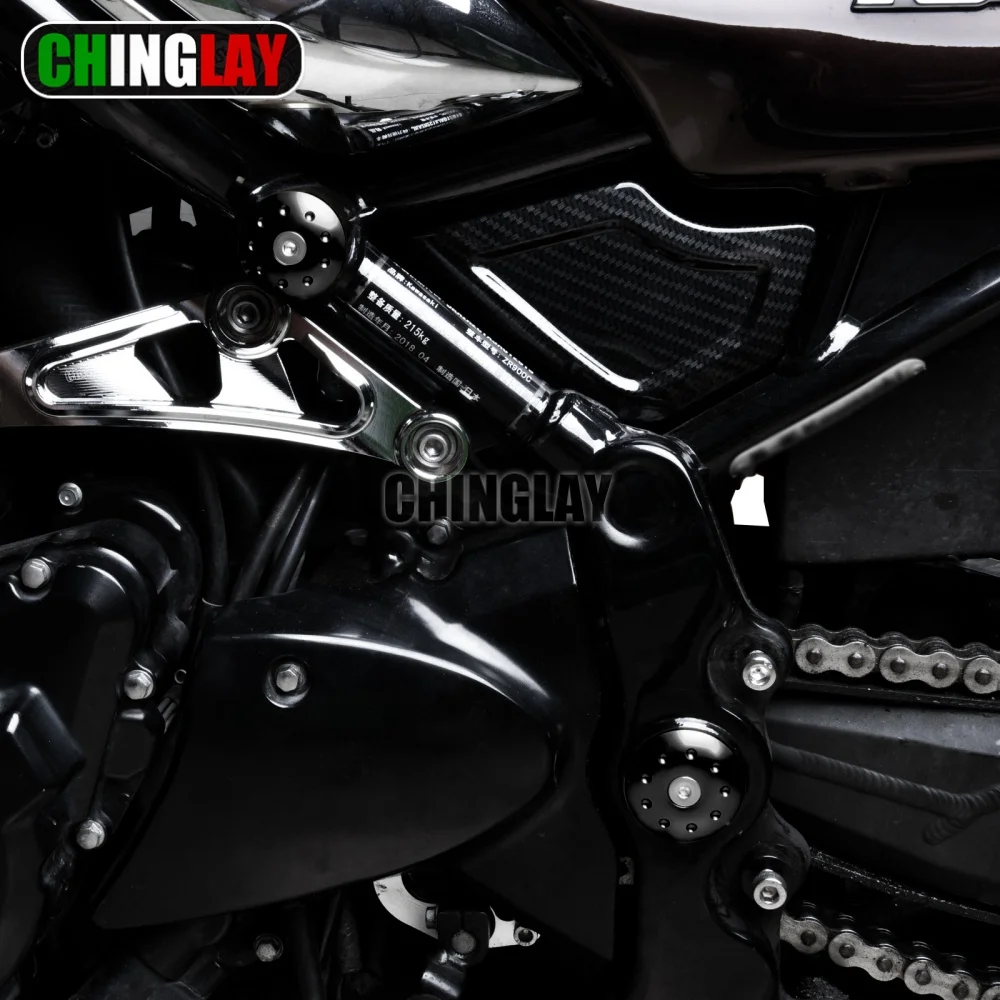 

For Kawasaki z900rs cafe 2018-2025 Frame Hole Caps Frame Clips Covers Motorcycle Accessories CNC decorative cover ZR900RS CAFE