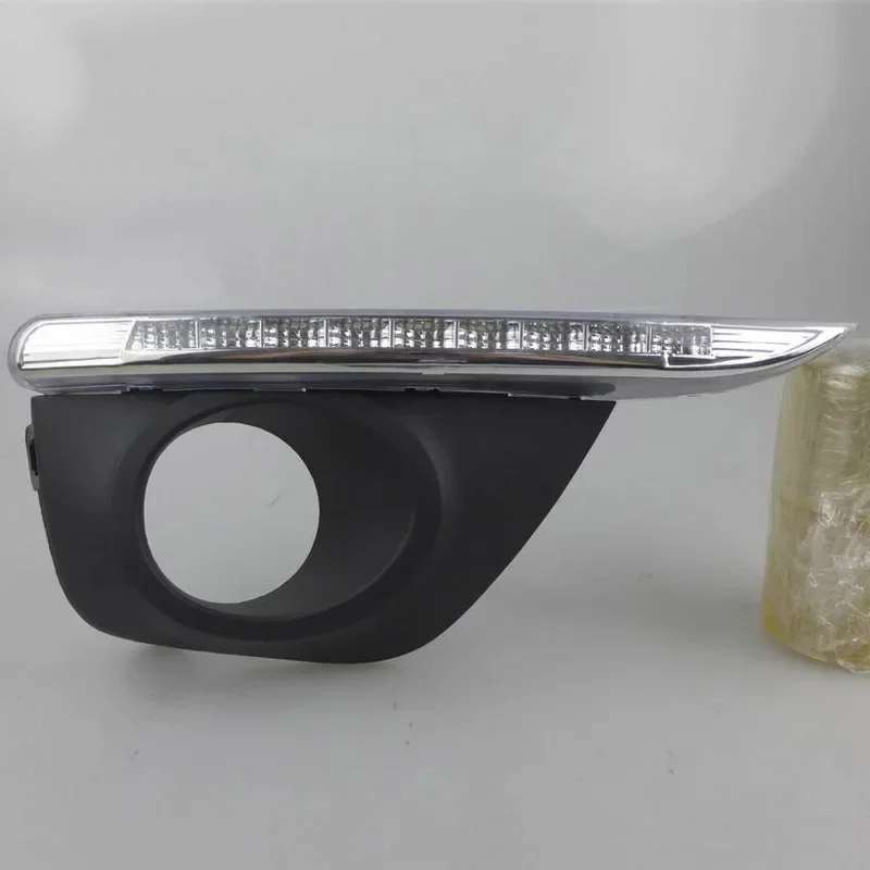 

Car LED DRL 12V Daylights For Renault Koleos 2011 2012 2013 2014 Auto Dimming Daytime Running Lamps Car Foglamps