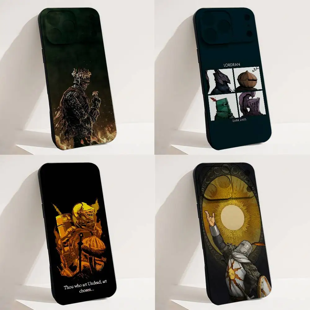

Game D-Dark Souls 3 Phone Case For iPhone 17,16,15,14,13,12,11,X,XS,8,7,Pro,Max,Plus,E,SE4,Air,Mini Black Funda Shell