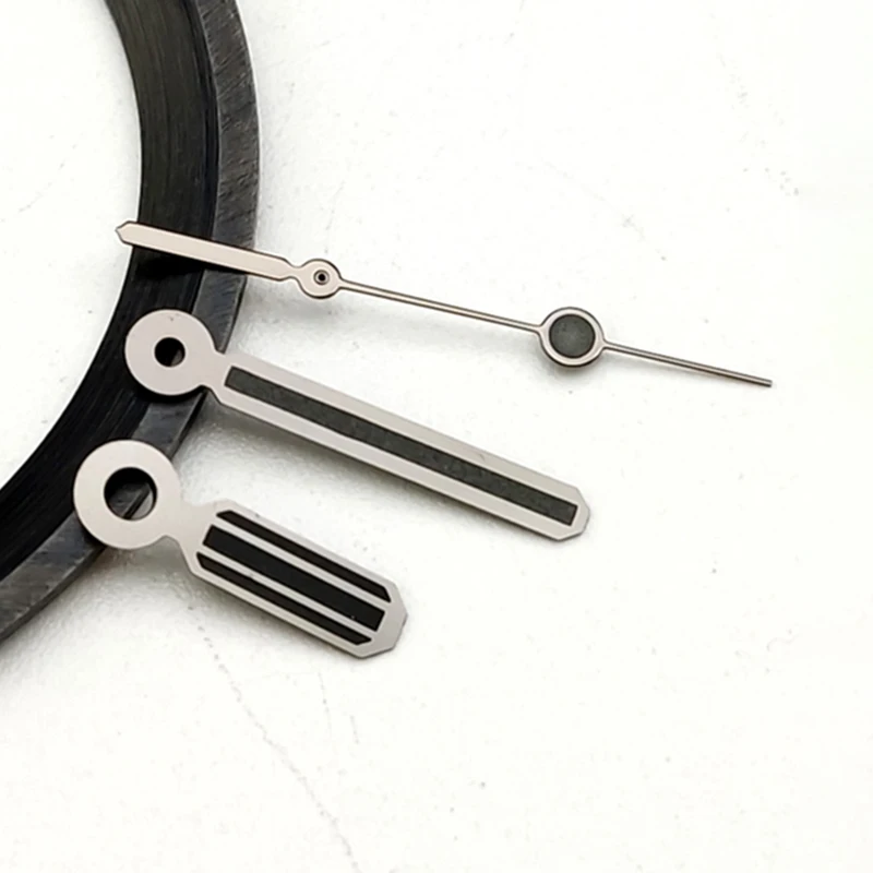 NH35 NH36 Watch Hands Green Luminous Hand Fit for NH35 NH36 NH38 4R35 4R36 7S26 Movement SKX007 SKX009 Watches Pointers Kit Part