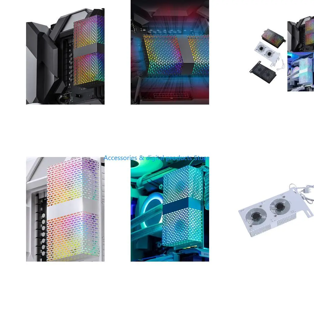 77JD Reduce Noise and Improve Cooling Efficiency Cooler Fan for DDR DDR2 DDR3