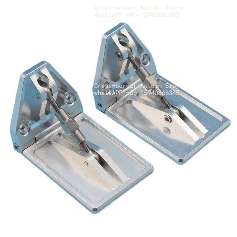 1 piece Water pressure plate, square model accessories, aluminum alloy material, height 35mm, width 38MM, length 55