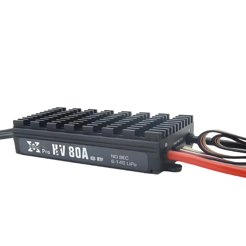 HobbyWing X-roter pro 80Aドローン用アンプ3～6S4個 Original Hobbywing XRotor Pro 80A HV V3 ESC for DIY Agricultural