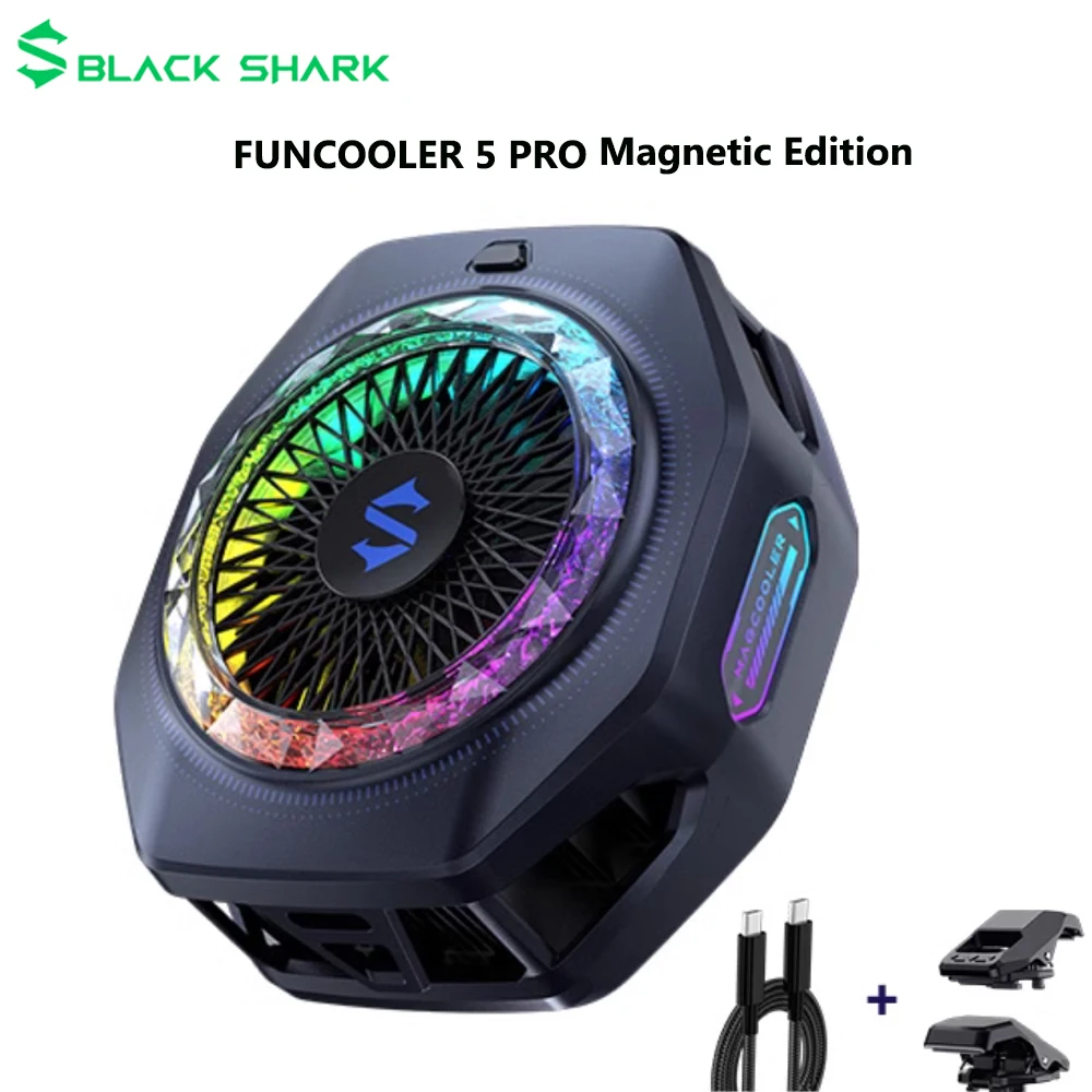 オリジナルBlack Shark 5 FunCooler 5 Pro MAGNETIC 6 Pro スマホ