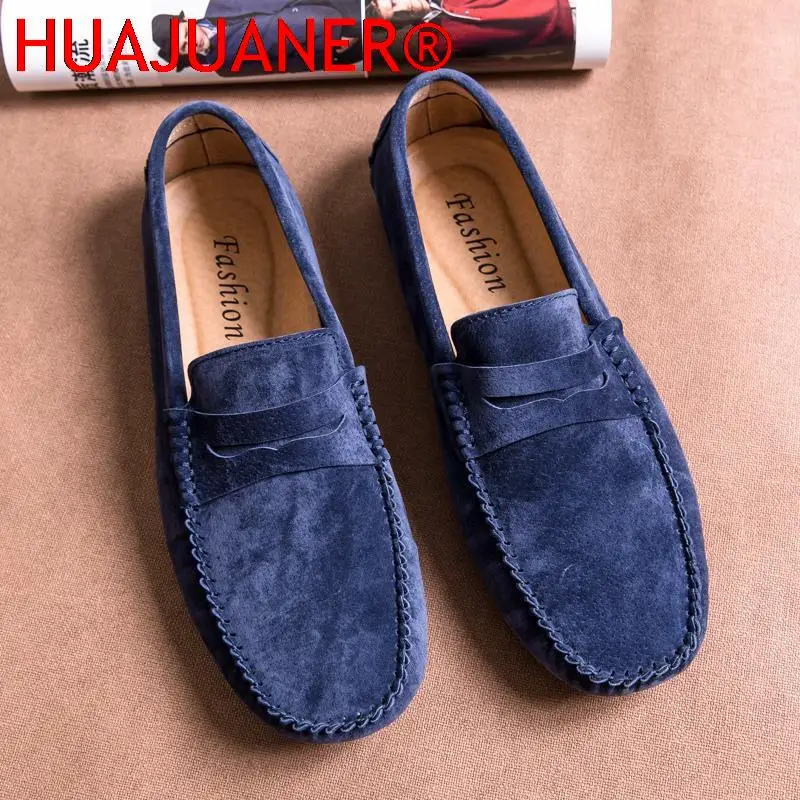 Big Size 38-49 Men Casual Shoes Luxury Moccasins Men's Shoes Genuine Leather New Mens Loafers Slip On Male Flats Driving Shoes