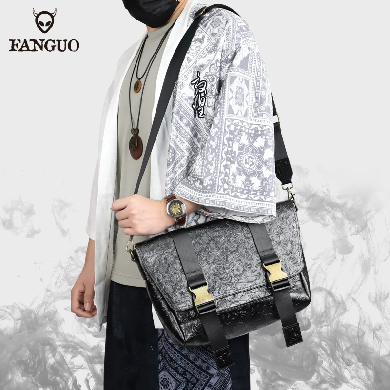 

Диагональные дорожные сумки, повседневные сумки-мессенджеры, мужская сумка из натуральной кожи, школьная сумка на плечо, модные сумки через плечо для мужчин