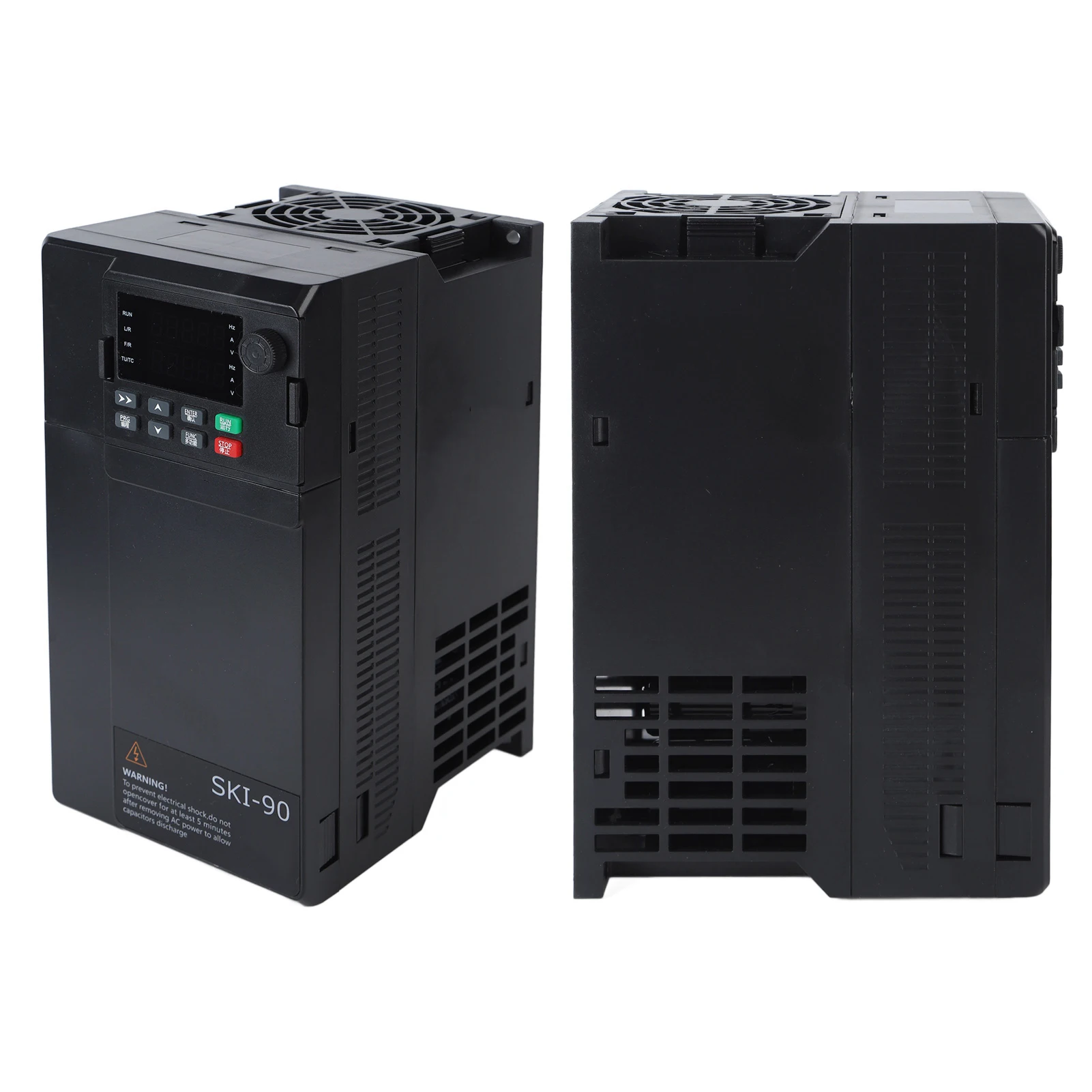 Variable Frequency Drive 7.5KW Vector Inverter Motor Speed Converter 3PH AC380V Input AC0‑380V Output