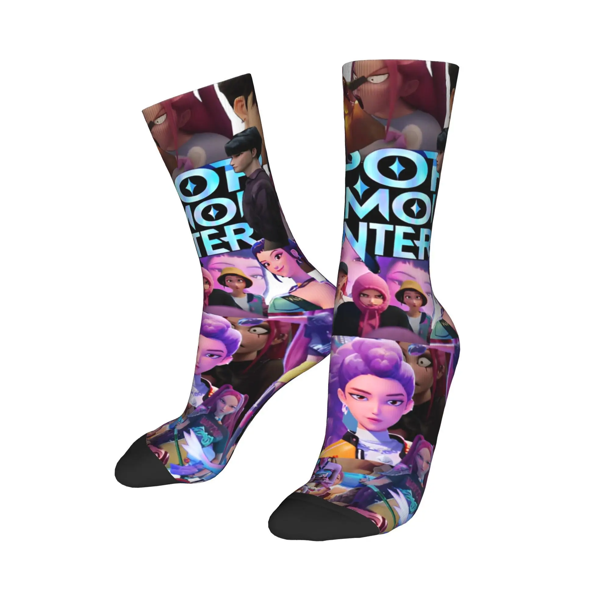 

KPop Demon Hunters Huntrix Socks Merch For Men Women Cozy Socks Comfortable Wonderful Gifts