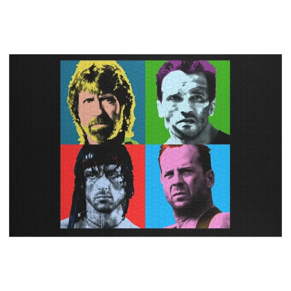 

Last Action Heroes  80s Movies Jigsaw Puzzle Customizeds For Kids Personalized Toy Puzzle