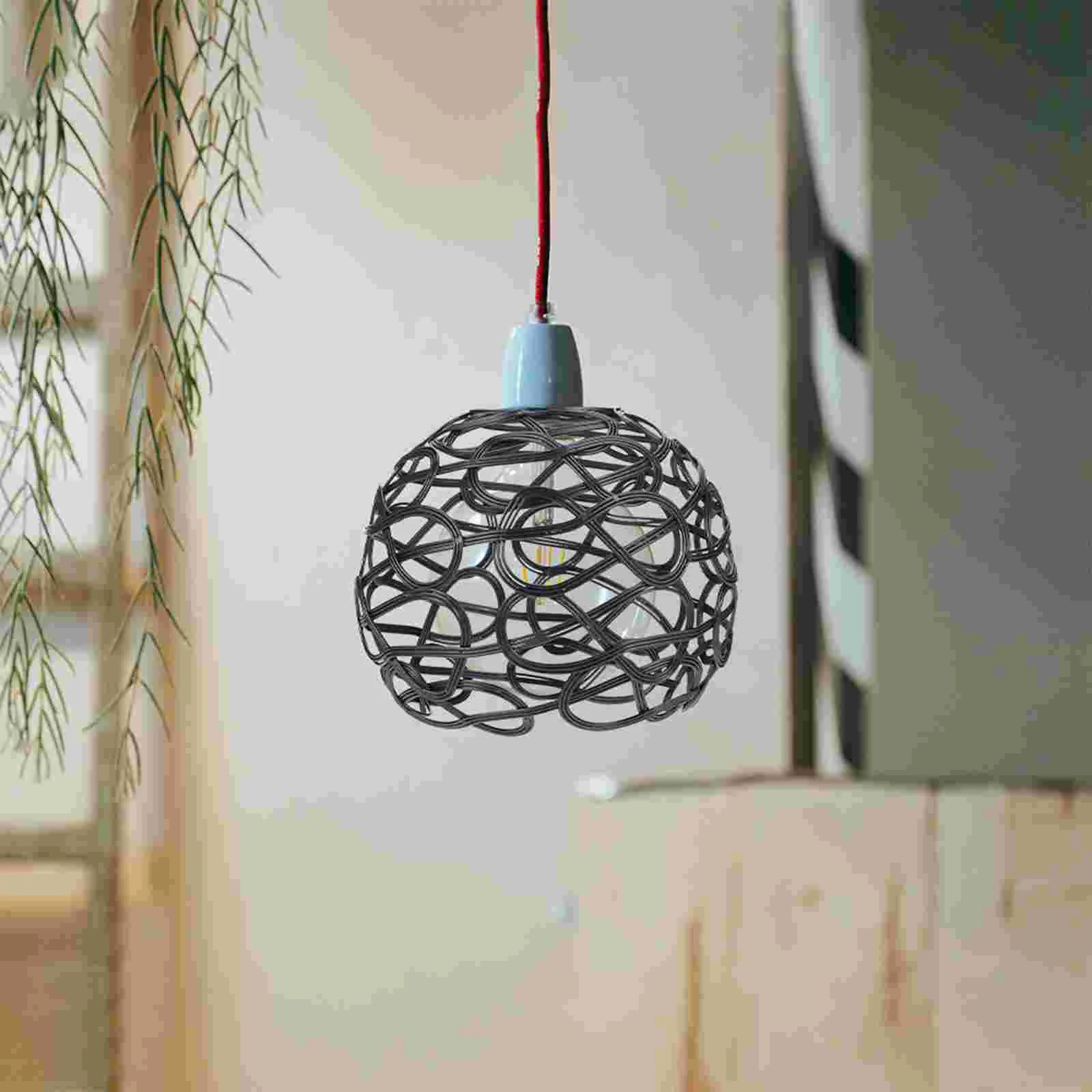 Lampshade Decorative Shades Replacement Pendant Chandelier Black Light Covers Hanging
