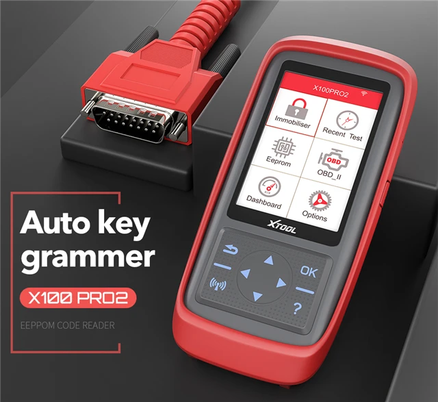 2024 Auto Key Programmer X100PRO ECUรีเซ็ตรหัสอ่านเครื่องมือรถXTOOL X100 Pro2 OBD2 เครื่องเดิม