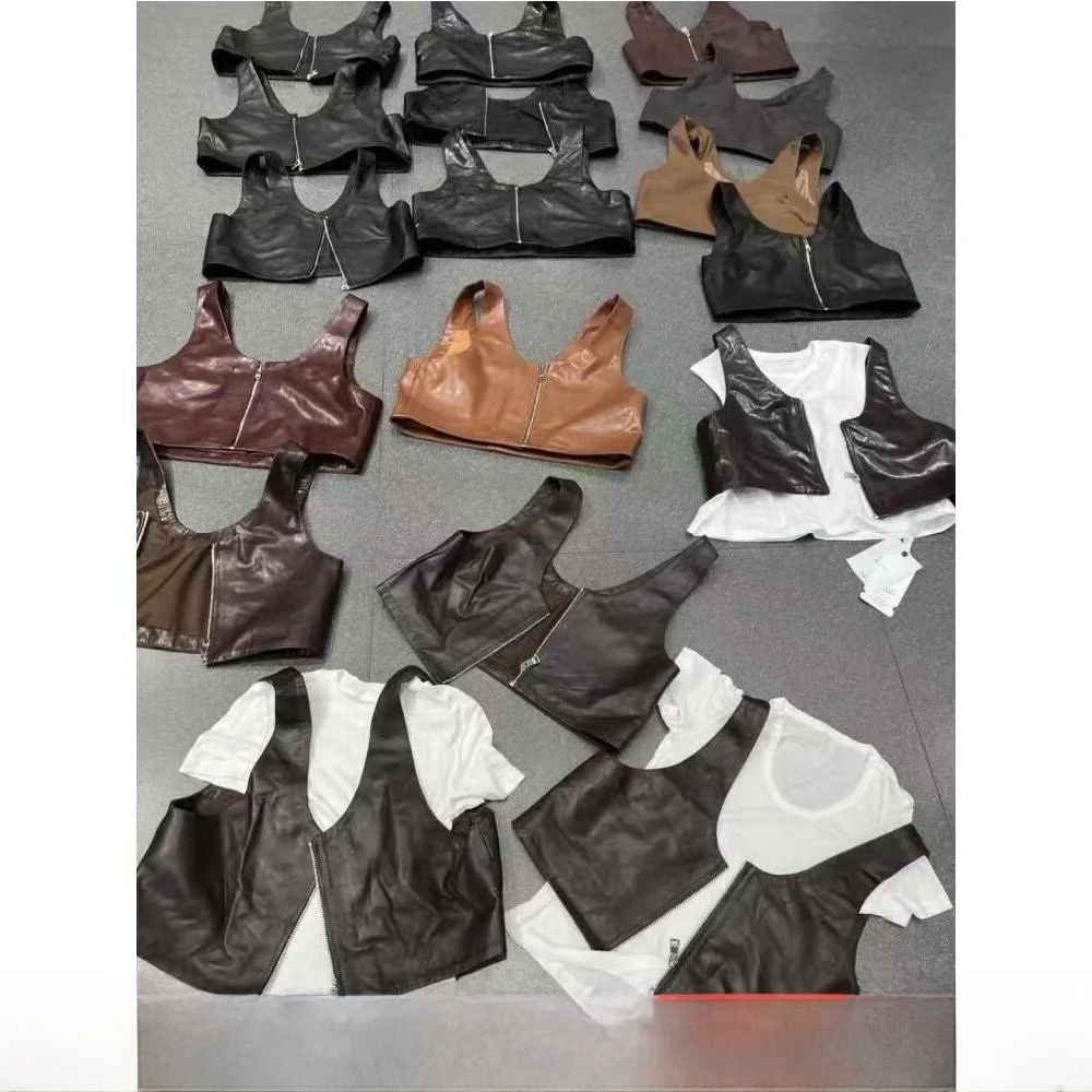 

Модная женская куртка из натуральной овчины с молнией, круглым вырезом, приталенного кроя, укороченная, стильная