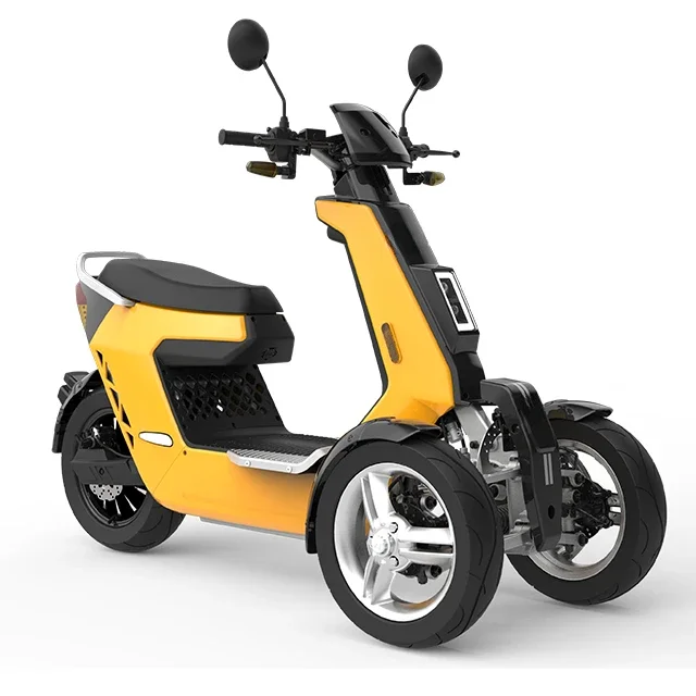 Scooters elétricos para adultos, Motocicleta de 3 rodas E, Rickshaw elétrico, HM-xsd, Triciclos Unisex, 72V, Potência 3000W, 2000W