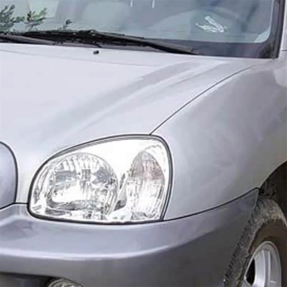 For Hyundai Santa Fe 2006-2015 Auto Accessories Transparent Housing Headlamp Lens Cover Shell Headlight Seal Cover