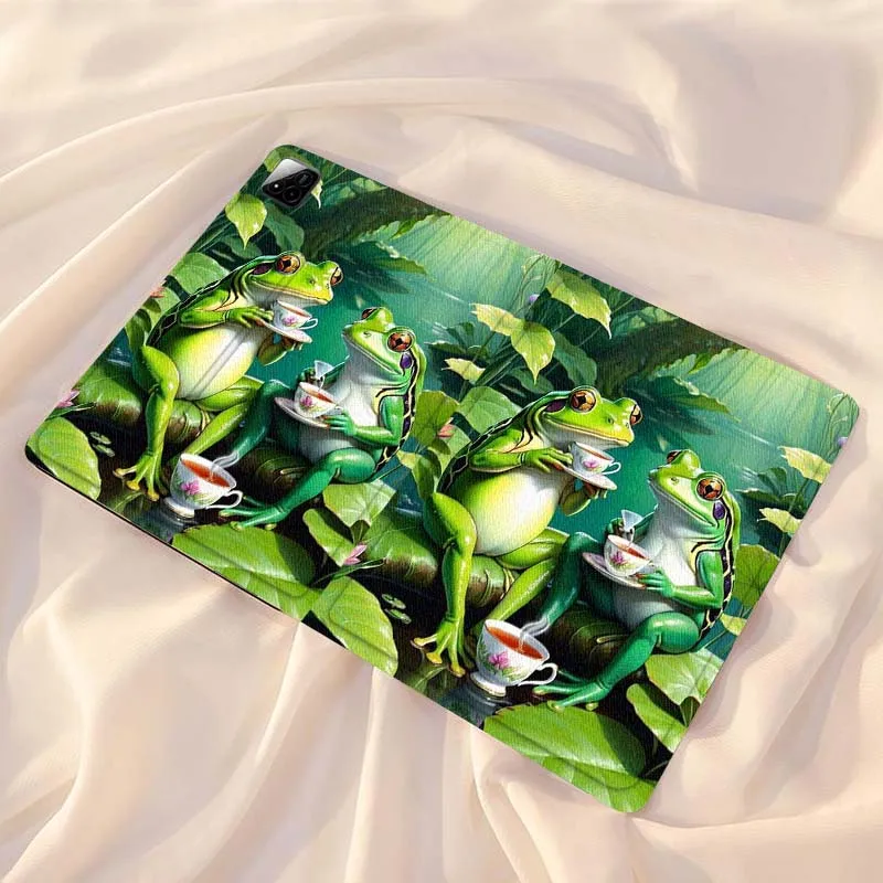 

Cartoon Anime Frog Cute For Xiaomi Redmi Mi Pad 4 5 6 7 8 K SE Mini Pro Plus Max 10.1 11.2 inch Tablet Case