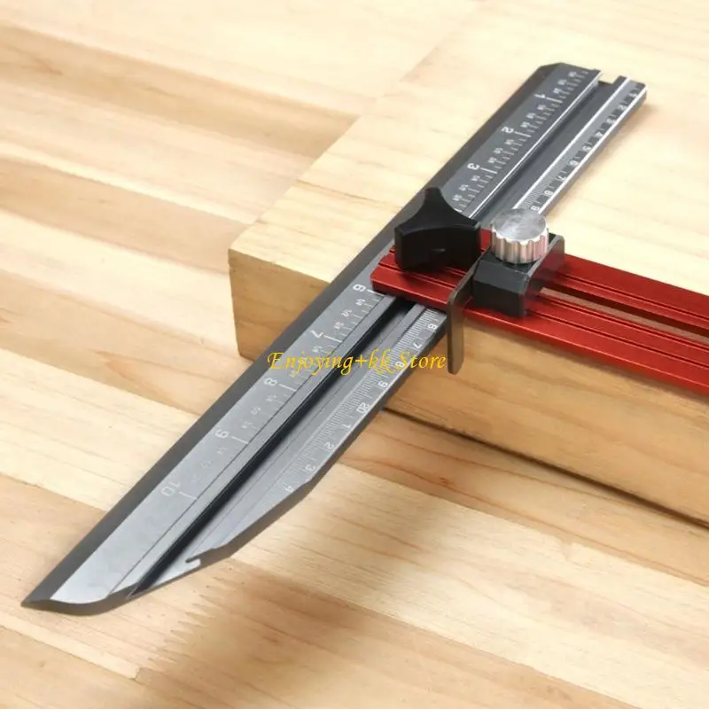 

Q1JB Stair Treads Template Tool Aluminum Stair Treads Measuring Tool Foldable