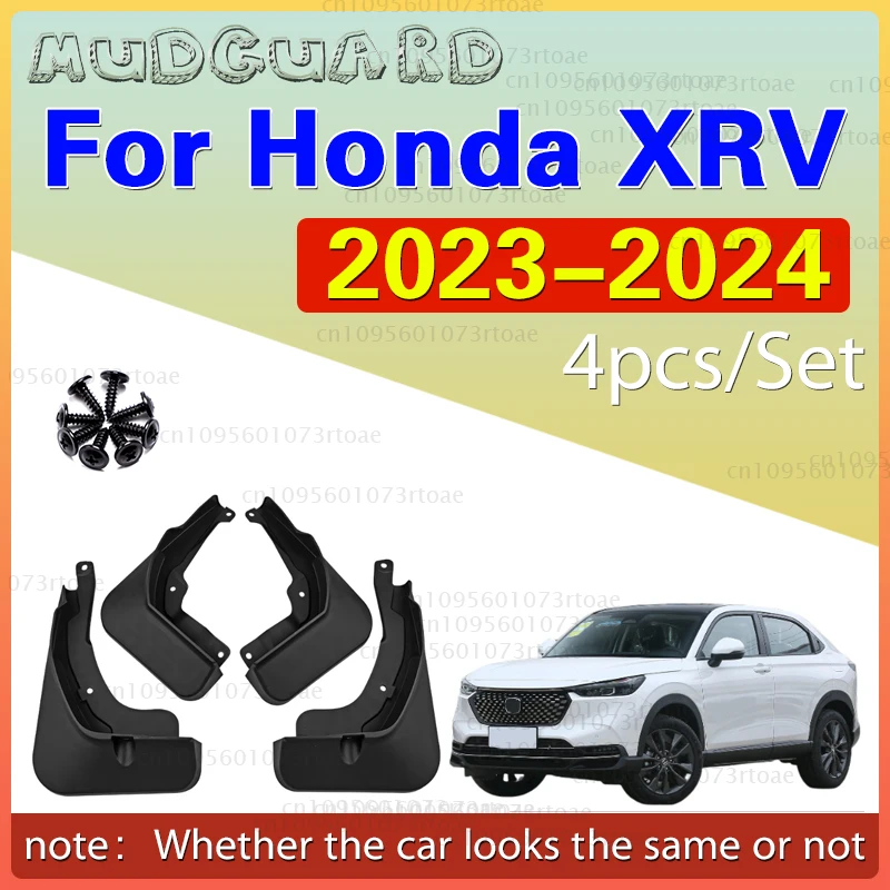 

Soft TPE Mud Flap For Honda XRV ENS1 2023-2024 4pcs Car Mud Flaps Front Rear Wheel Mudguards Anti-Sand Guards Fender Accessories
