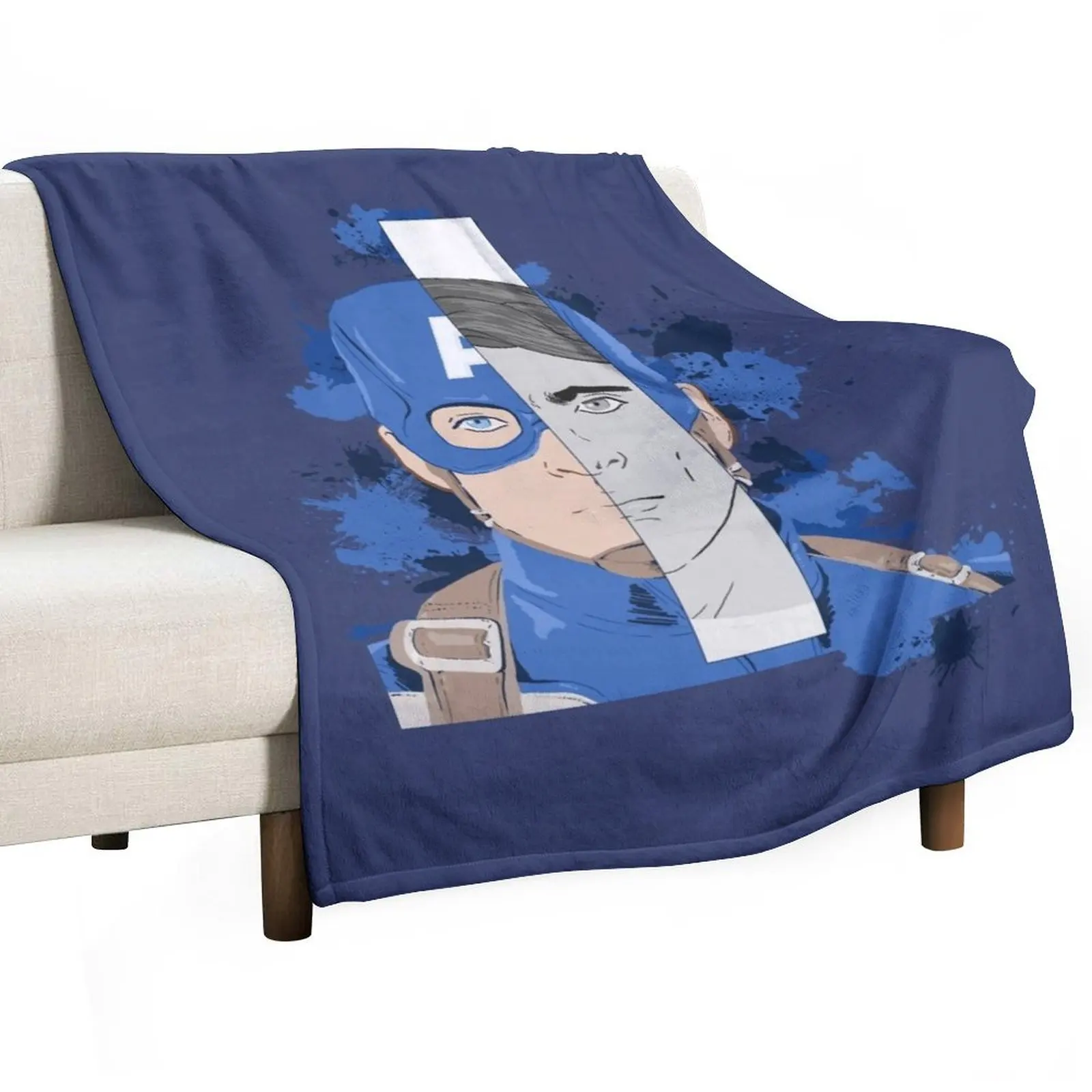 The first Captain Throw Blanket Moving anime Sofa Quilt Blankets