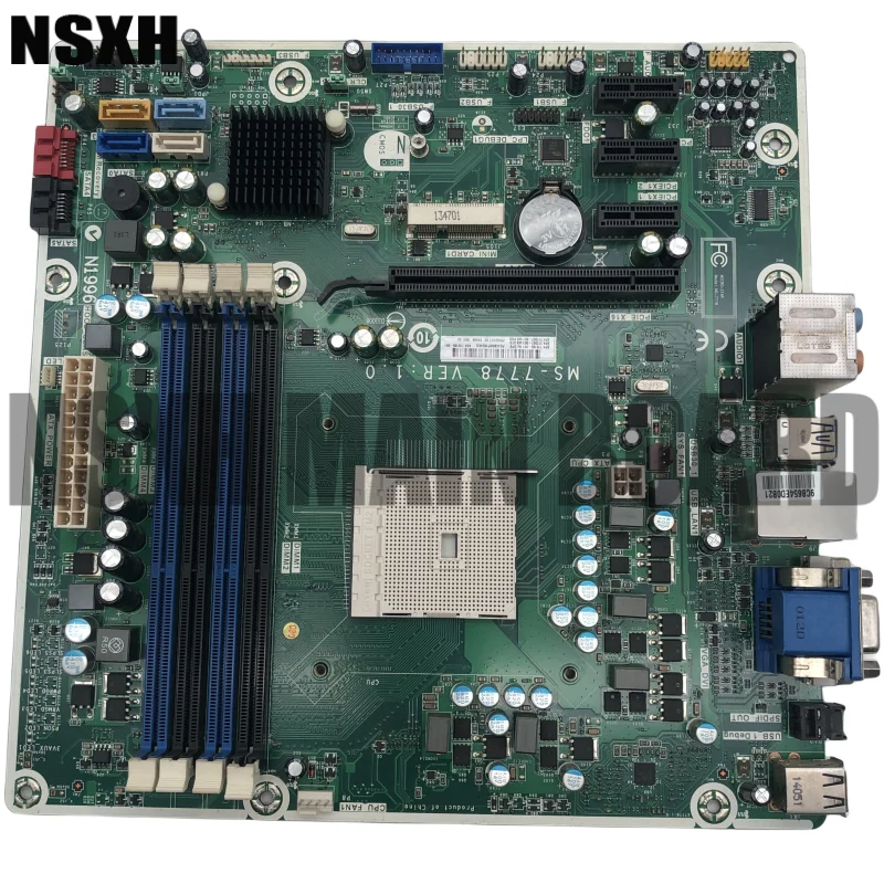 

716188-001 Pavilion P6-2317C Motherboard MS-7778 717067-501 DDR3 Mainboard 100% Tested Fully Work