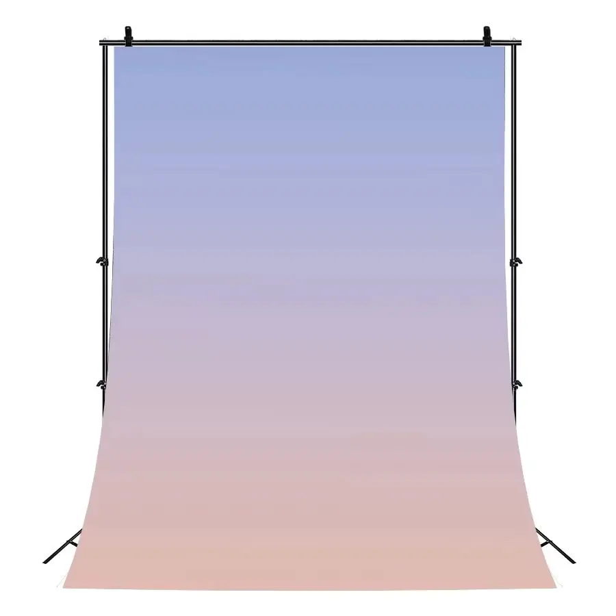 Gradient Pure Color Solid Photo Background Camera Phone Studio DIY Shooting Adults Kids Portrait Backdrop for Photography Props