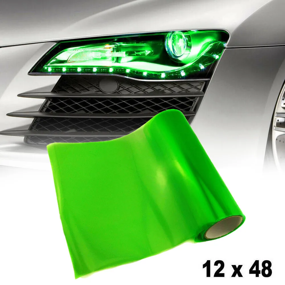 Useful Lamp Film Fog Light Green Side Marker Cover Tint Vinyl Wrap 12\\\