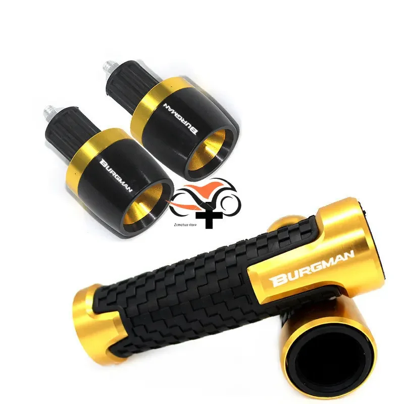 

For Suzuki AN200 AN250 AN400 AN650 Burgman AN 125 250 400 650 7/8'' 22mm Motorcycle Scooter Handle bar grips handlebar grip ends