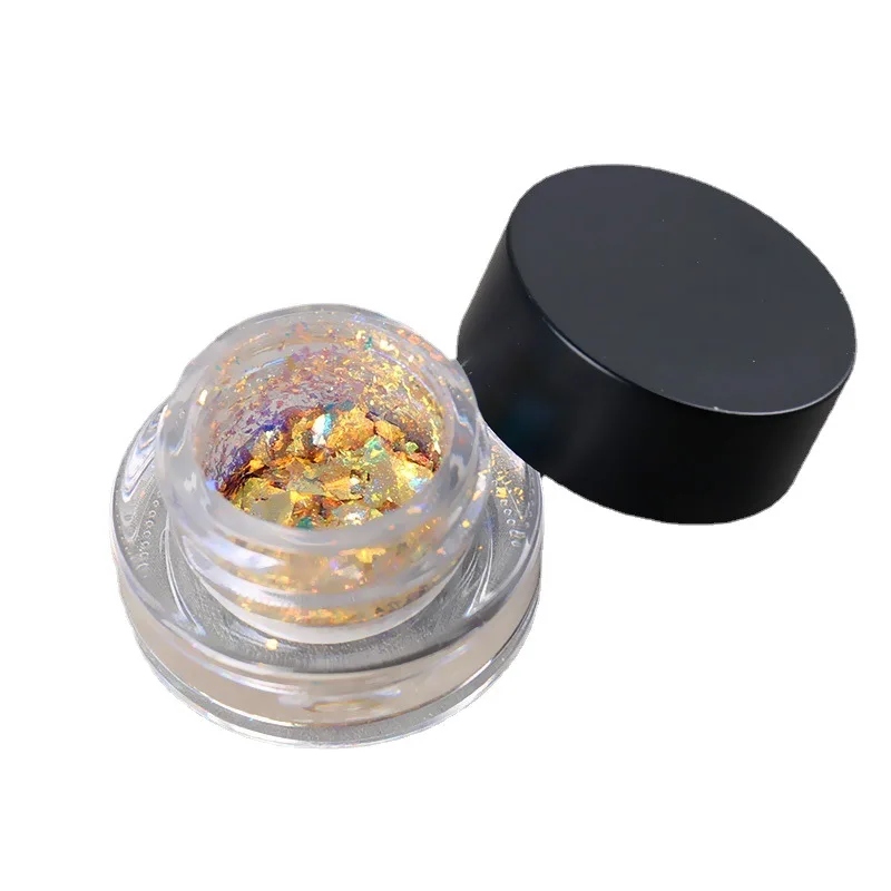 1PC Opal Aurora Angel Nail Art Flakes (płatki opalizujące) Aurora Shattered Glass Glitter Flakes Opal opalizujący do zdobienia paznokci