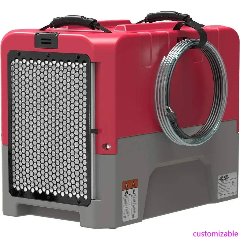 

LGR Commercial Dehumidifier with Pump Drain Hose, 180 Pint Large Capacity Crawl Space Dehumidifier for Water Damage Restoration