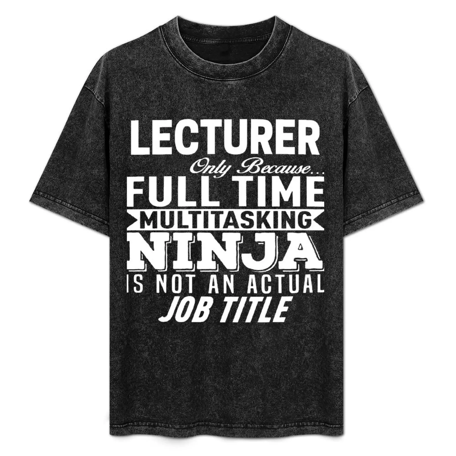 

Lecturer T-Shirt Vintage Style Printed Top