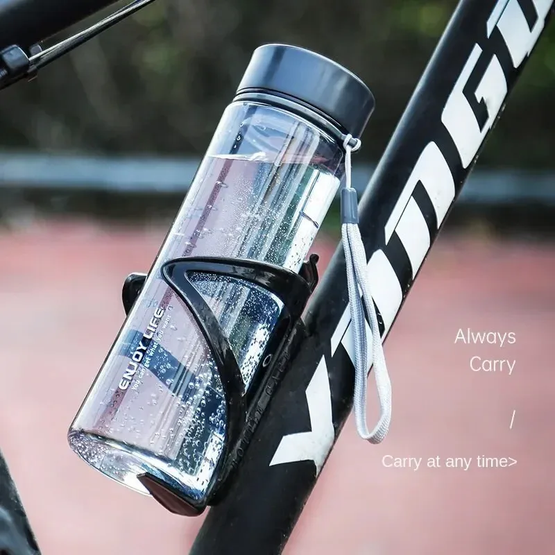 

TOPLIVING Спорт на открытом воздухе Вода Портативная веревка для переноски Прямая пластиковая удобная чашка Герметичная студенческая