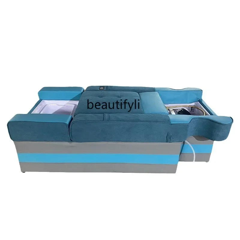 

Factory Shampoo and Foot Washing Integrated Electric Bed Ear Cleaning Spa Massage Couch Circulating Water Head Therapy Recliner