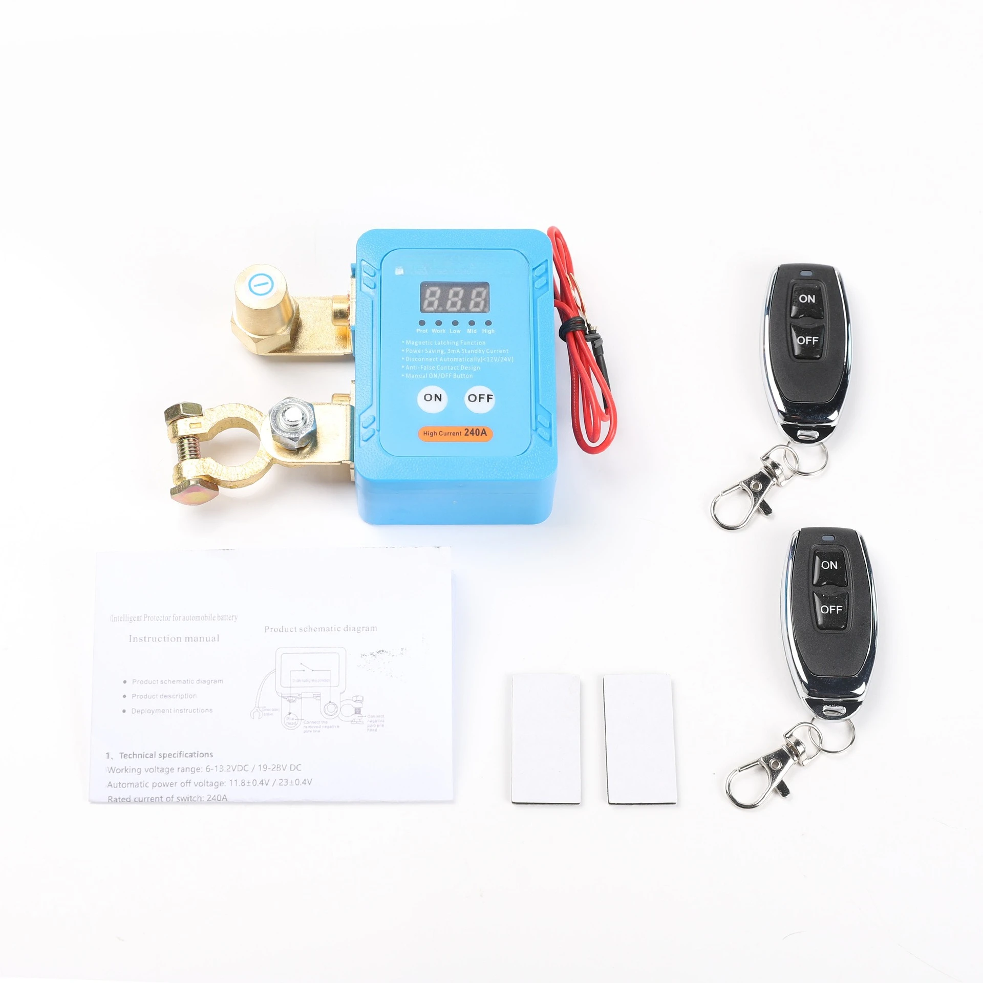 

Automotive Applicable Spare Parts, Automotive Battery Disconnect Device, Digital Display Battery Disconnect Switch