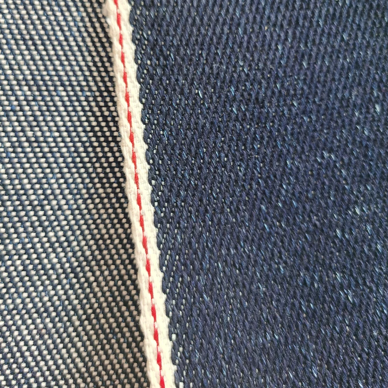 

33oz Extra Heavyweight Deep Blue Denim Fabric Motorcycle Original Jeans DIY Jeans Bags Cotton Material for Clothing ing