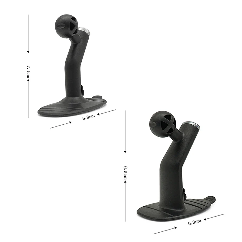 Self Adhesive Car Mount Base Adhesive Bracket Base for Center Console Dashboard Specific Navigation Phone Holder Accessories