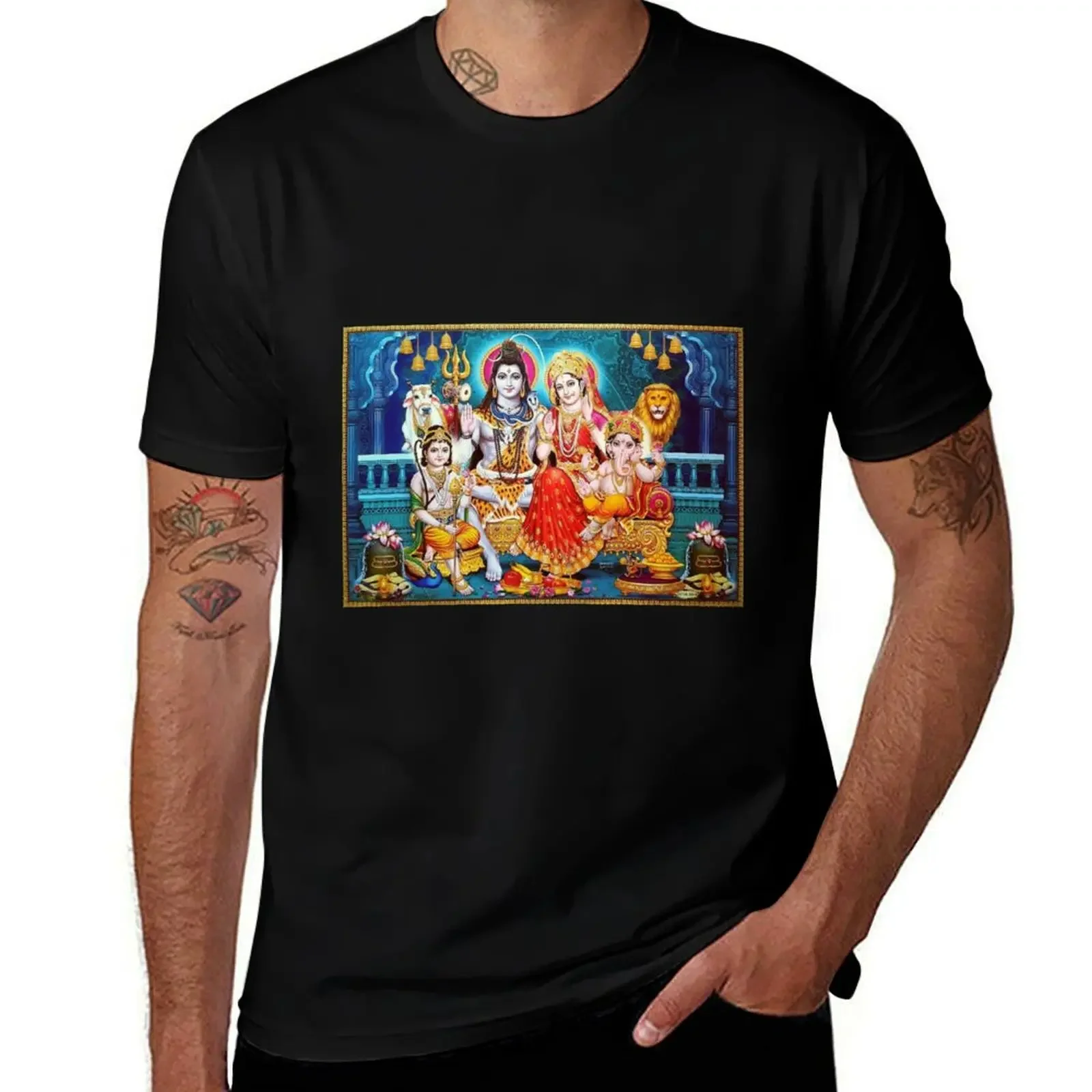 Om Namah Shivaya T-Shirt Anime t-shirt street wear t shirts for men graphic