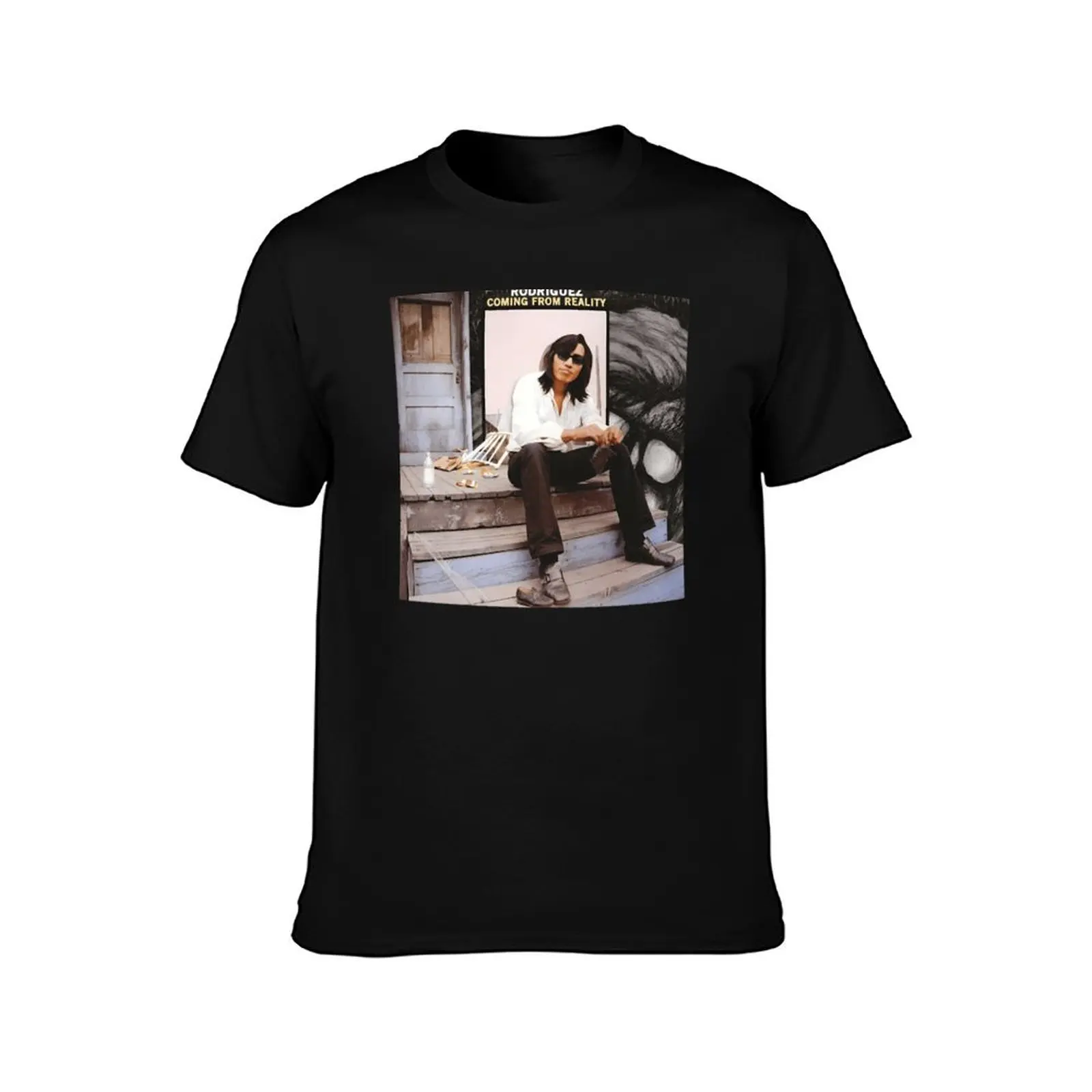 Coming From Reality - Sixto Rodriguezt T-Shirt Basic Short Sleeve for Men T-Shirt