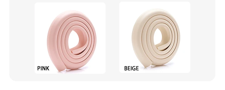2M Baby-Sicherheits-Eckenschutz, weicher Schaumstoff-Tischkantenschutz, selbstklebender Stoßschutzstreifen, Antikollisions-Schutzband – Detail 10