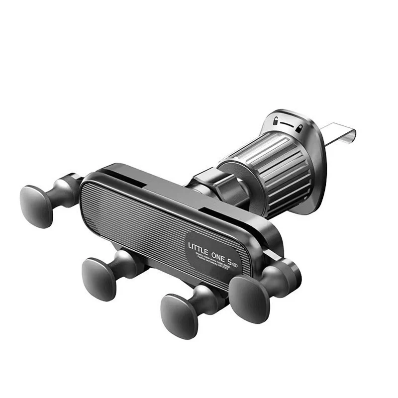 Nieuwe Gravity Autotelefoonhouder voor 4,7-7 inch mobiele telefoon Auto-ontluchter Telefoonhouder Universele schokbestendige GPS-clip Smartphone-standaard