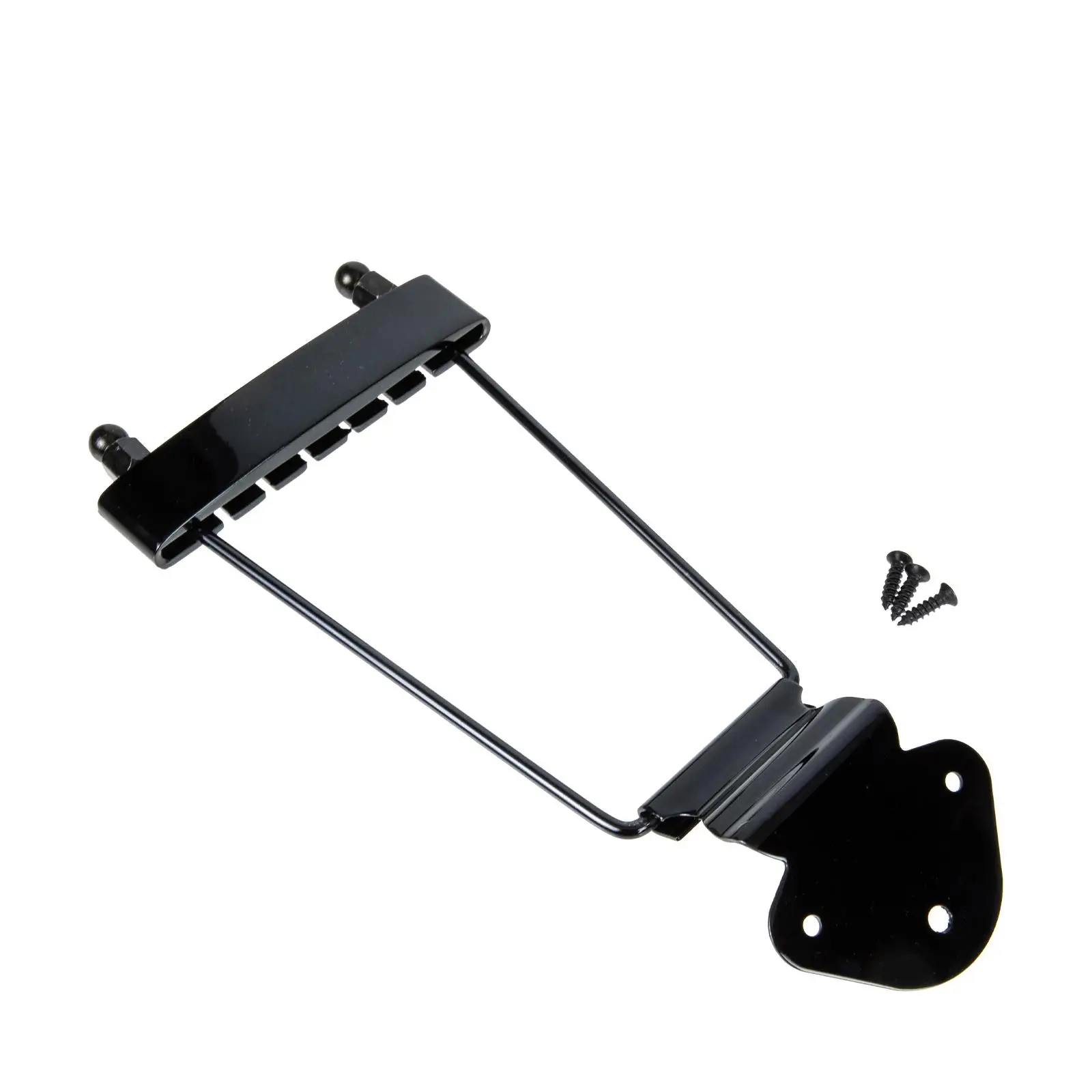 

Electric Guitar Bridges Tremolo Bridge System Durable Replacement Parts Saddle Strain Plate Useful Bridge Guitar Accessories