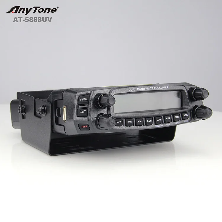HT AnyTone Mobile Radio AT-5888UV VHF UHF Dual Band Long Range Transceiver Cb Radio 758  VOX Function