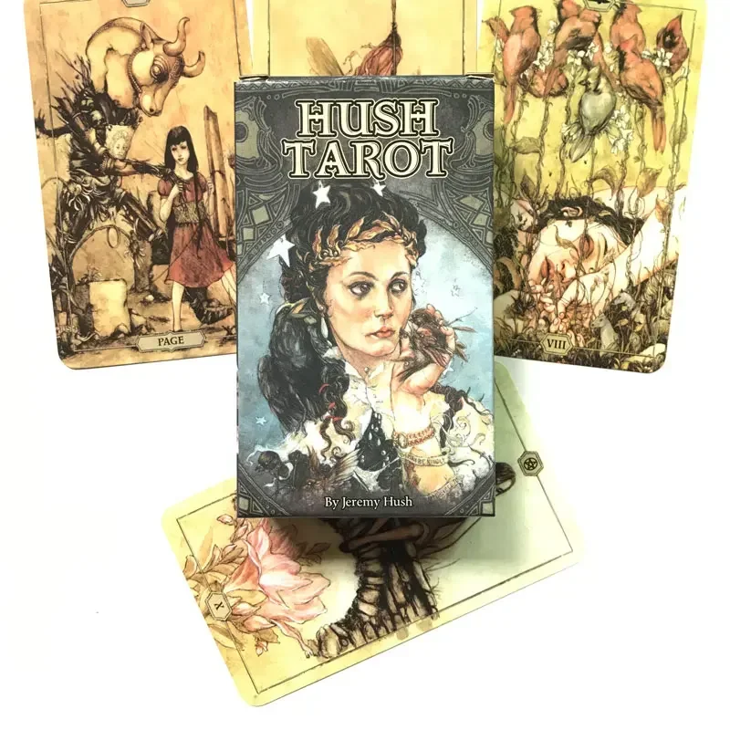 Hush Tarot Deck Oracle Card for Fate Divination Gra planszowa Tarot i różnorodność opcji tarota