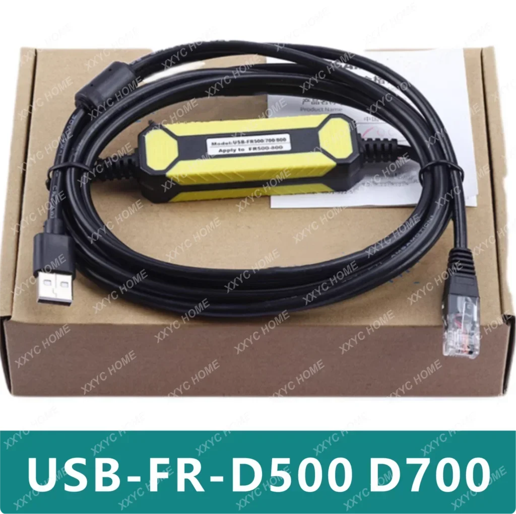 USB-FR-D700 D740 para FR-D/E/S/F500/D500/E700/D800 FR500 FR800 Series, Cable de depuración inversor