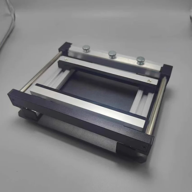 Manual Small Screen Printing Station  Steel Mesh Solder Paste Printing Table PCB Sampling view 5
